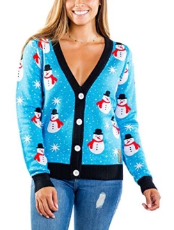 Classic Cute Cardigan Ugly Christmas Sweateres for Women with Fun Patterns and Animals