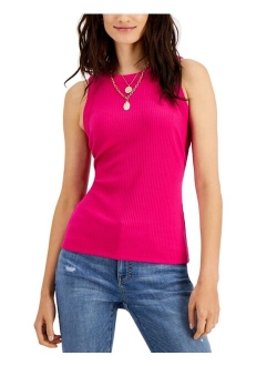 Ribbed Crewneck Top, Created for Macy's