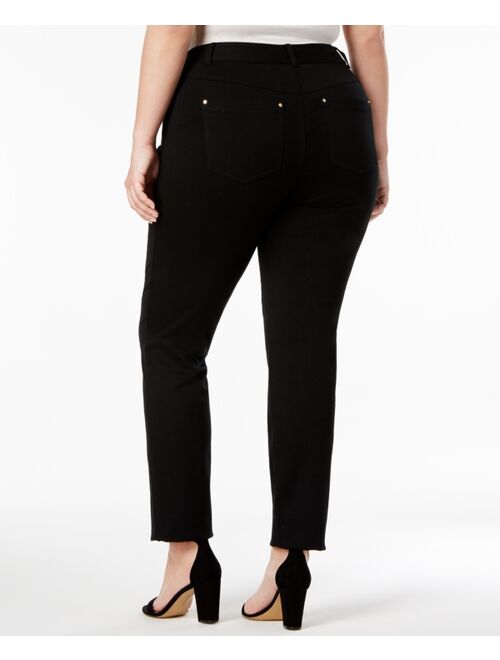 INC International Concepts Plus Size Skinny Ponte Pants, Created for Macy's