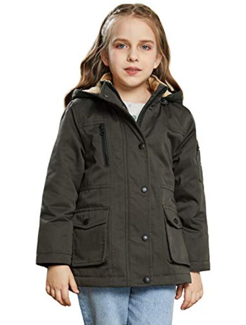 Orolay Children Down Coats Girls Quilted Hooded Coat Boys Warm Jackets