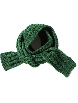 Toddler Scarf Boys Girls, Swacort Kids Winter Warm Knitted Scarves Wrap Neck Warmer