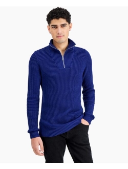 Men's Matthew Quarter-Zip Sweater, Created for Macy's