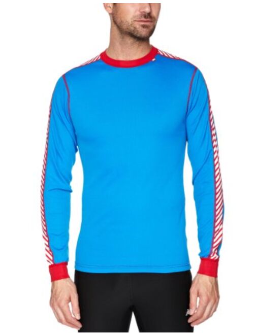 Helly Hansen 48800 Men's Lifa Stripe Crew Baselayer Top