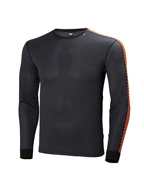 Helly Hansen 48800 Men's Lifa Stripe Crew Baselayer Top