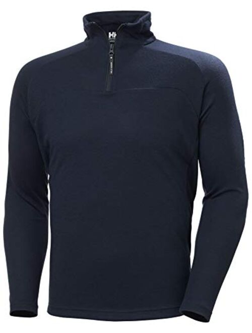 Helly Hansen 54213 Men's Hydropower Quick Dry 1/2 Zip Double Knit Pullover