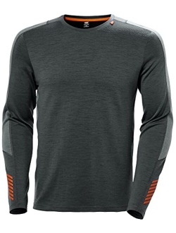 Helly-Hansen Mens LIFA Merino Lightweight Crew Baselayer