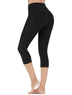 TOREEL Leggings with Pockets Yoga Pants for Women High Waisted Workout Leggings for Women Tummy Control Workout Pants