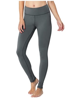 Women's Fleece Lined Winter Leggings Thermal Yoga Pants Inner Pocket