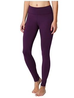 Women's Fleece Lined Winter Leggings Thermal Yoga Pants Inner Pocket