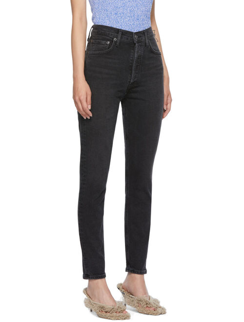 AGOLDE Black Nico Jeans