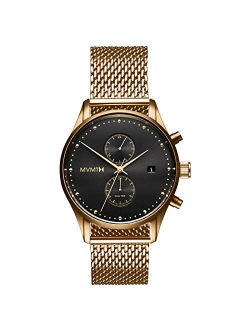 MVMT Men's Analog Minimalist Watch with Dual Time Zones