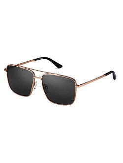 Navigator | Women's & Men's Square Sunglasses | 57 mm