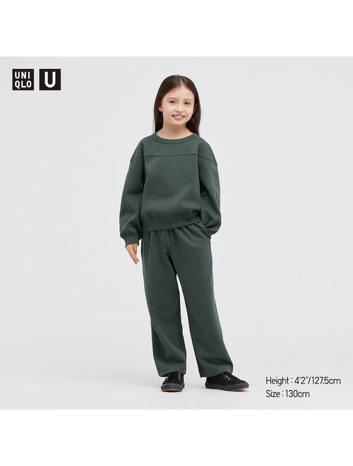 Uniqlo GIRLS U SWEAT GATHERED PANTS