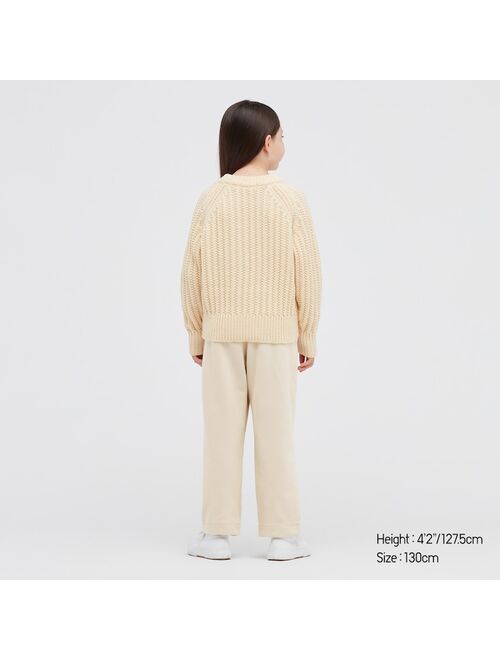 Uniqlo GIRLS U SWEAT GATHERED PANTS