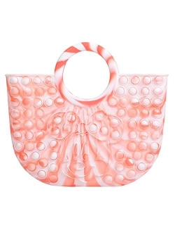 Pop It Purse，Pop It Bag Interesting Decompression , Fashionable and Exquisite Handbags for Ladies.