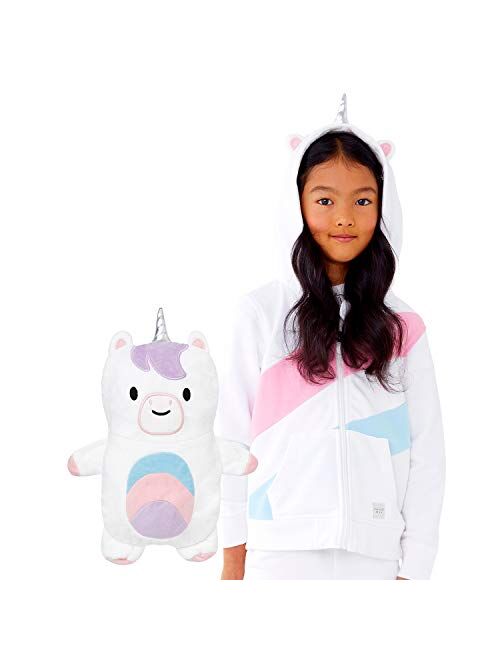 Cubcoats Kids Transforming 2 in 1 Hoodie and Soft Character Plushie