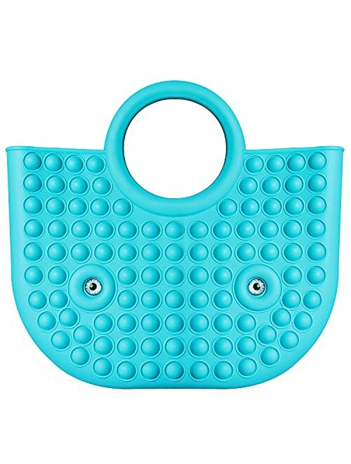 Push Bubble Handbag Fidget Handbag Pop Bag Pop Bubble Fidget Sensory Handbags for Girls and Women