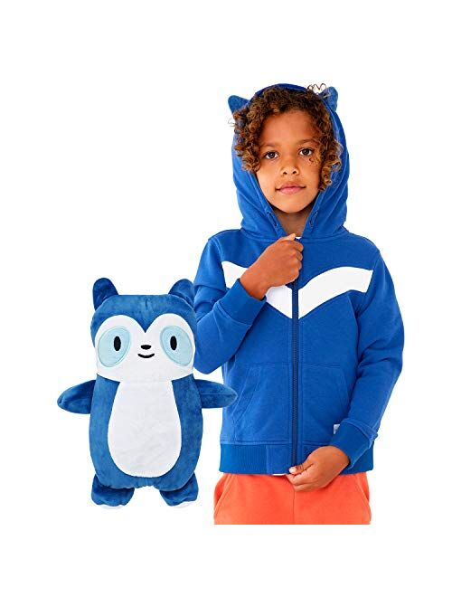 Cubcoats Kids Transforming 2 in 1 Hoodie Sweater Jacket and Soft Character Plushie