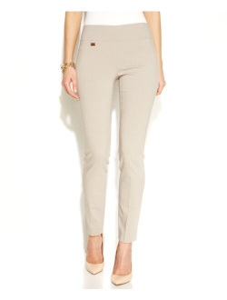 Tummy-Control Pull-On Skinny Pants, Regular and Short Lengths, Created for Macy's