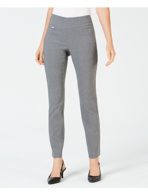 Alfani Tummy-Control Pull-On Skinny Pants, Regular and Short Lengths, Created for Macy's