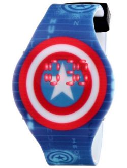 The Avengers Kids' CTA3119 "Captain America" Digital Display Watch