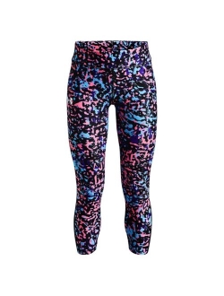 Big Girls Armour Printed Ankle Crop Leggings