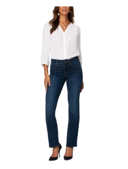 Marilyn Tummy-Control Straight-Leg Jeans