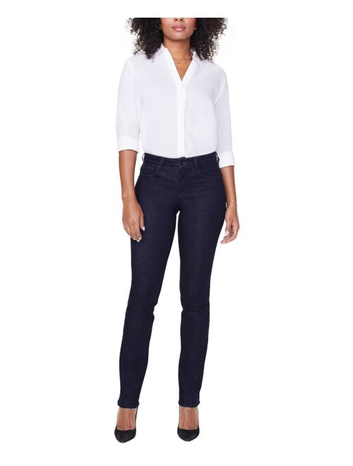 Nydj Marilyn Tummy-Control Straight-Leg Jeans