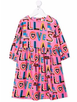 Kids Stella Loves Print Dress