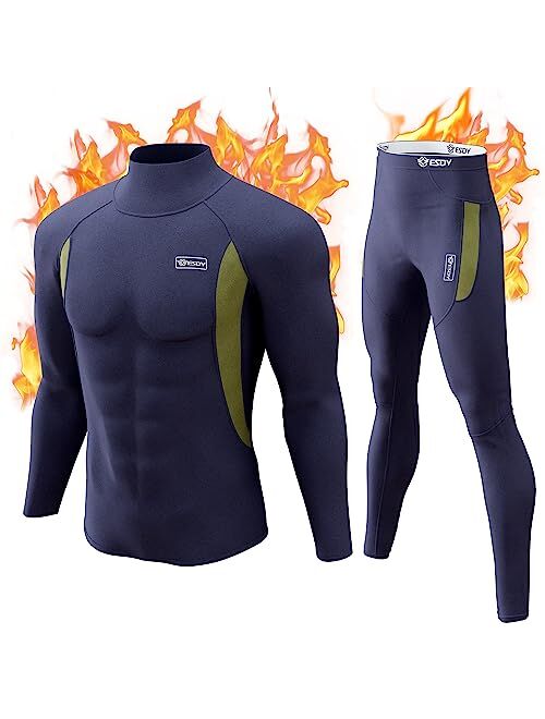 Thermal Underwear Set Winter Hunting Gear Sport Long Johns Base Layer Bottom Top Midweight