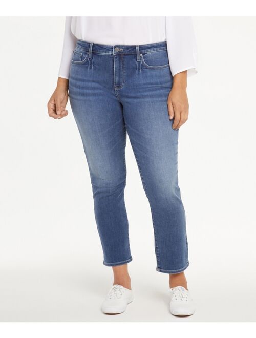 Nydj Plus Size Sheri Slim Ankle Jeans