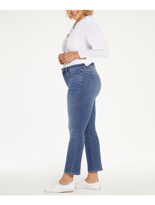 Nydj Plus Size Sheri Slim Ankle Jeans