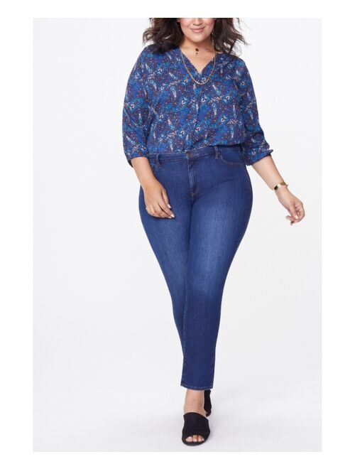 Nydj Plus Size Sheri Slim Leg Jeans