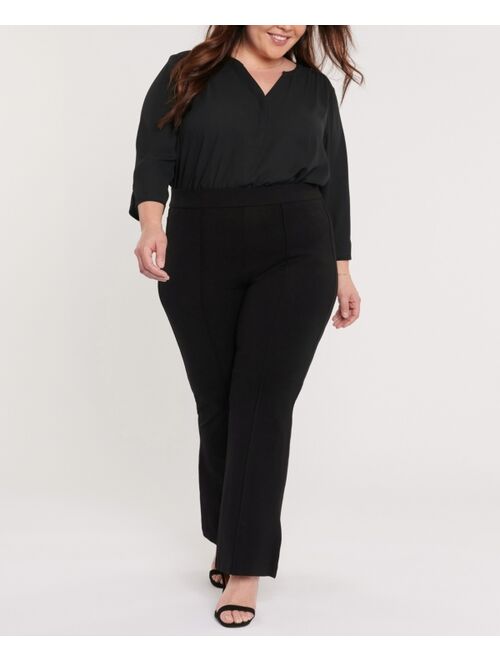 Buy Nydj Plus Size Sculpt-Her Pull On Ponte Flare Leg Pant online ...