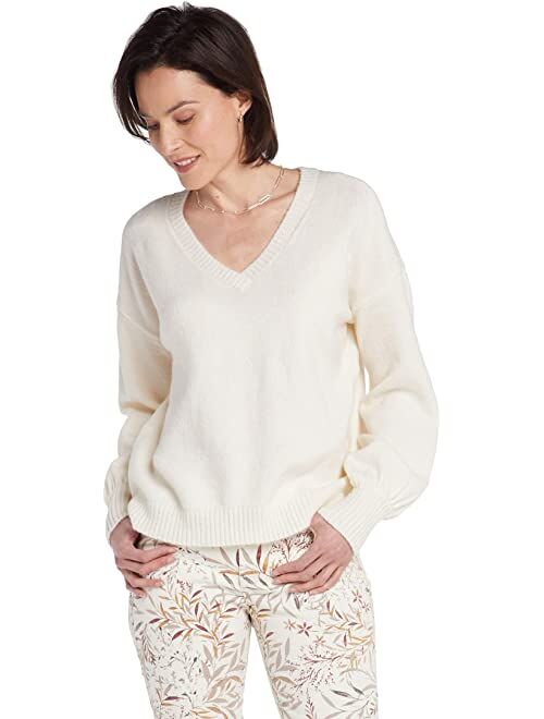 Nydj V-Neck Long Sleeve Sweater