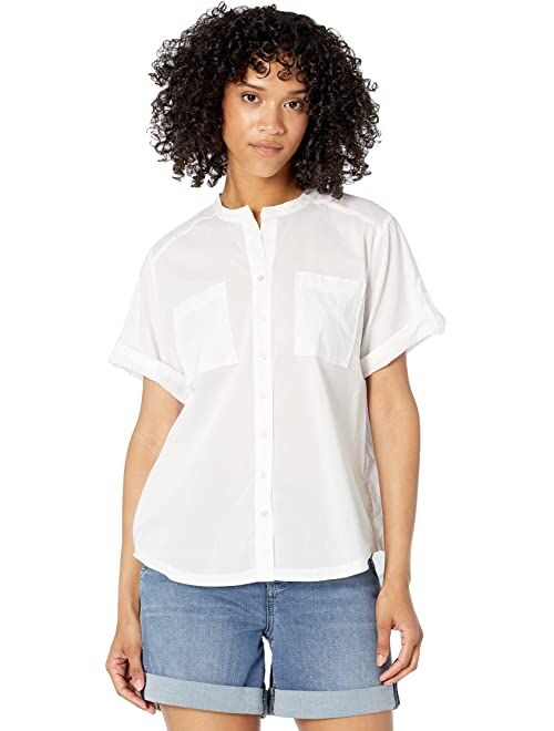 Buy Nydj Short Sleeve Blouse with Tabs online | Topofstyle