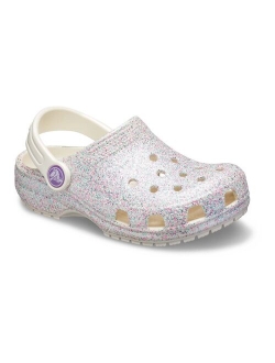 Big Kids Classic Glitter Clogs from Finish Line