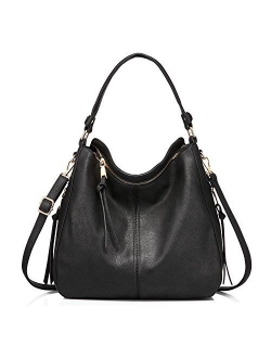 Realer Handbags for Women Hobo Bags Large Crossbody Shoulder Bag Vegan Faux Leather