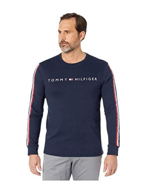 Tommy Hilfiger Men's Long Sleeve Cotton T Shirt