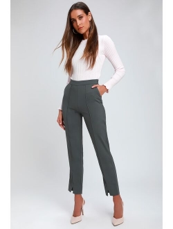 Aisha Black Trouser Pants