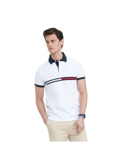 Flag Custom-Fit Pique Polo