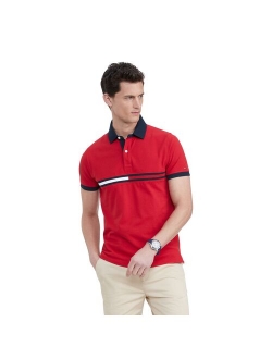 Flag Custom-Fit Pique Polo