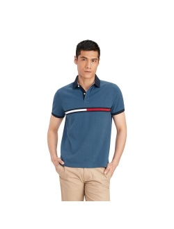 Flag Custom-Fit Pique Polo