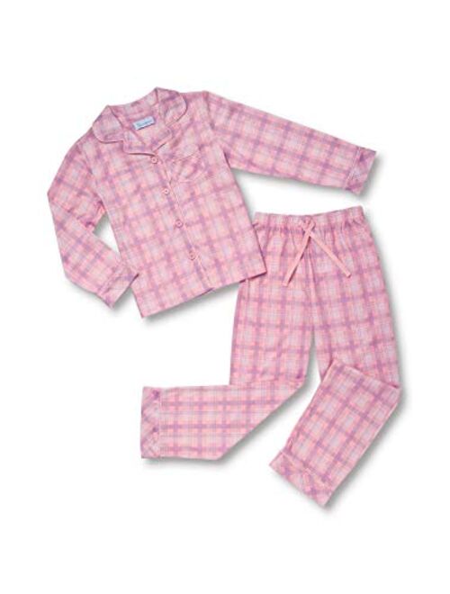 PajamaGram Pajamas for Kids - Kids Button Down Pajamas