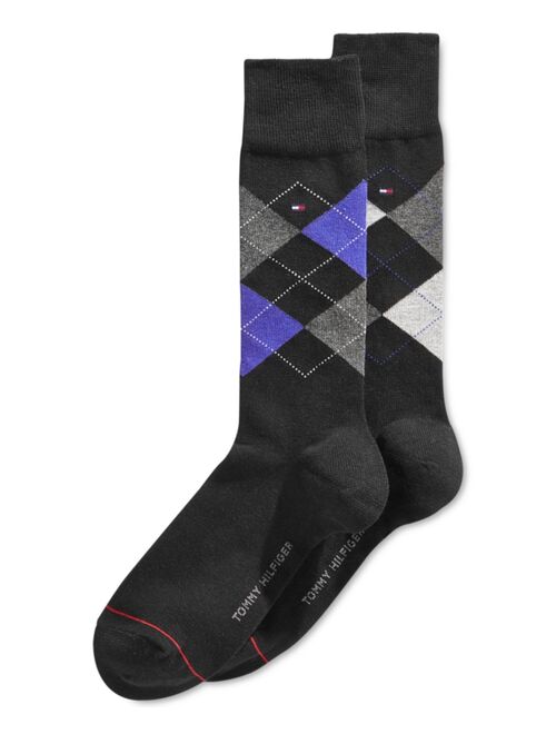 Tommy Hilfiger Argyle Dress Socks, 2 Pack