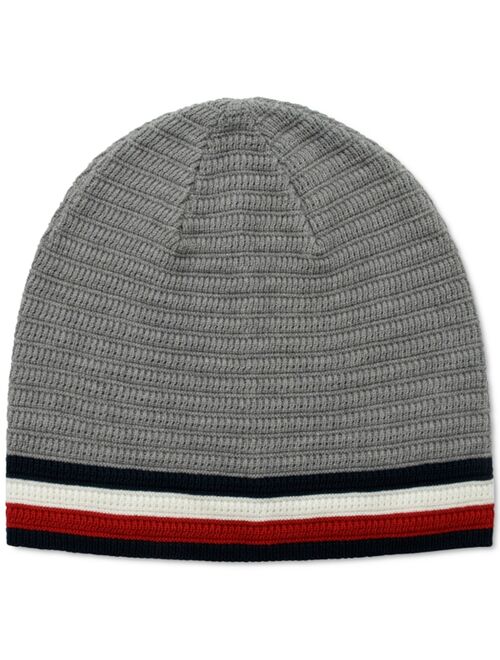 Tommy Hilfiger Men's Striped Edge Beanie