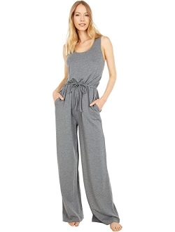 Malibu Collection Luxe Lounge Wide Leg Jumpsuit