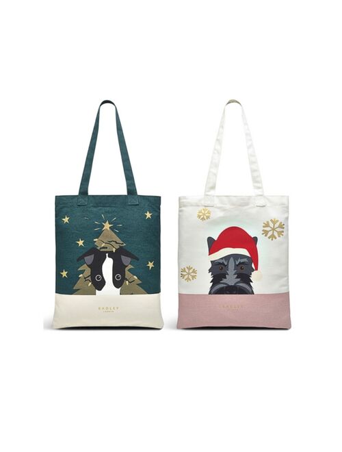 Women's Christmas Friends 2 Pack Medium Tote