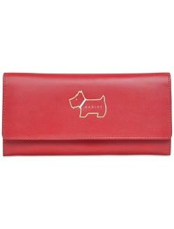 Women's Heritage Dog Outline Mini Flap Over Wallet