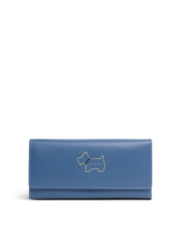 Women's Heritage Dog Outline Mini Flap Over Wallet